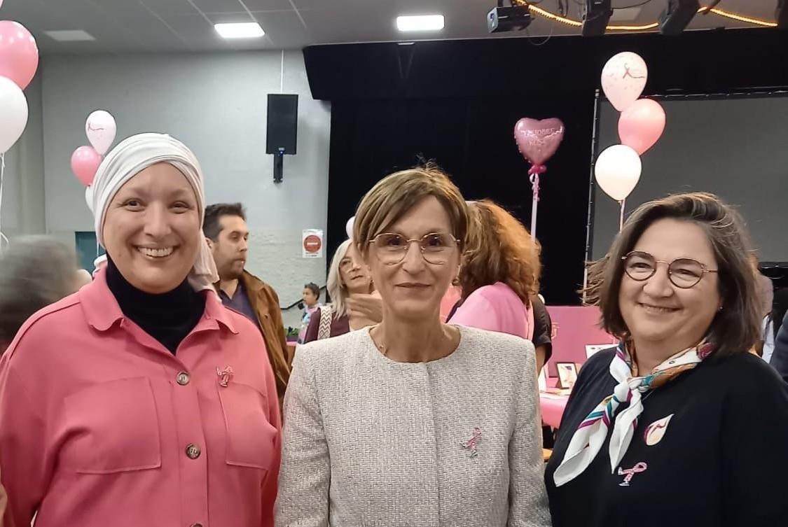 Je Vis en Rose avec Mme la Maire de Colomiers
